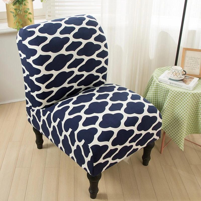

Super Fit Stretch Spandex Removable Washable Chair Cover Armlessness Accent Chair Coverfor Chair Furniture Protector