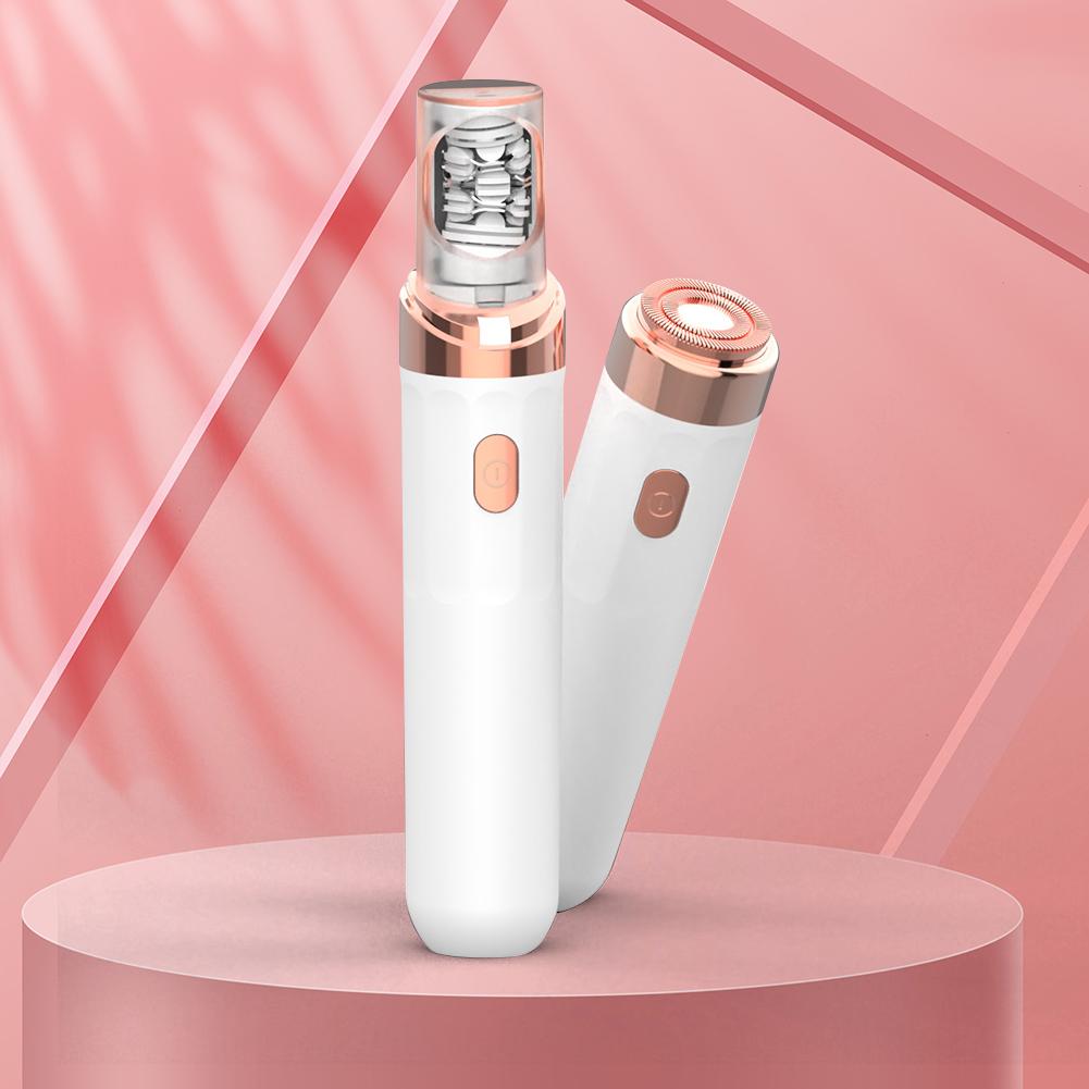 Electric Women Facial Epilator USB Rechargeable Wireless Face Shaver Painless Facial Hair Epilator for Quick and Gentle Shaving