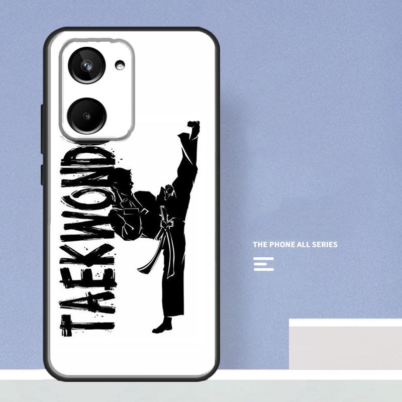 Kung Fu Taekwondo Karate Case For Realme GT Neo 5 2 3 GT3 8 9 10 Pro Plus C11 C15 C21 C30 C31 C35 C33 C55 C25s C21Y