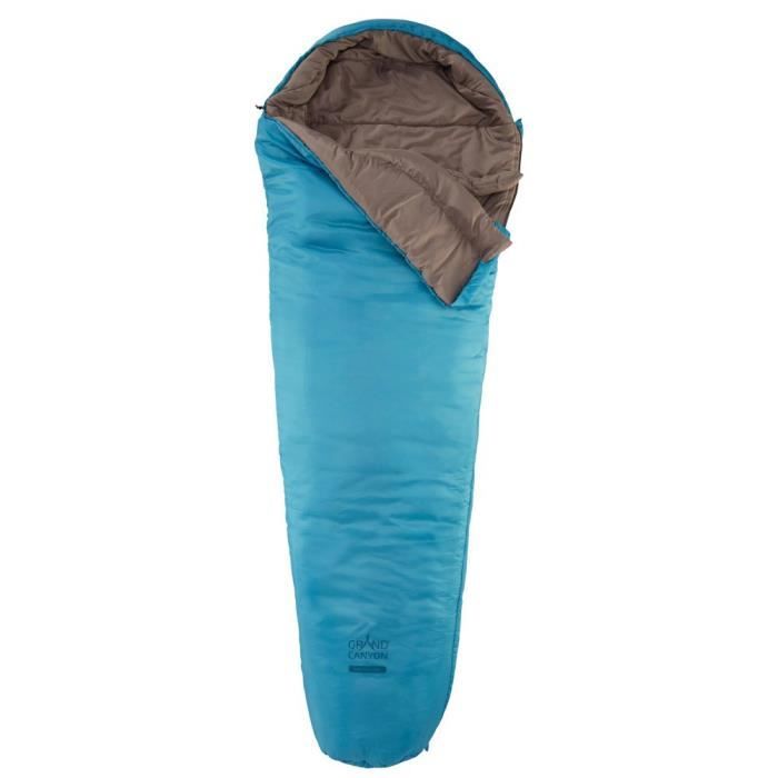 Sac de couchage - grand canyon - kansas 190 - 3 saisons - limite 0°c - forme momie