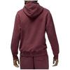 Jordan Logo Print Drawstring Hoodie With Long Sleeves Men tops Red DV6464-645