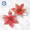 Christmas Decoration 14*14cm Christmas Poinsettia Easy Attach Christmas Flowers Christmas Wreath Easy Attachment