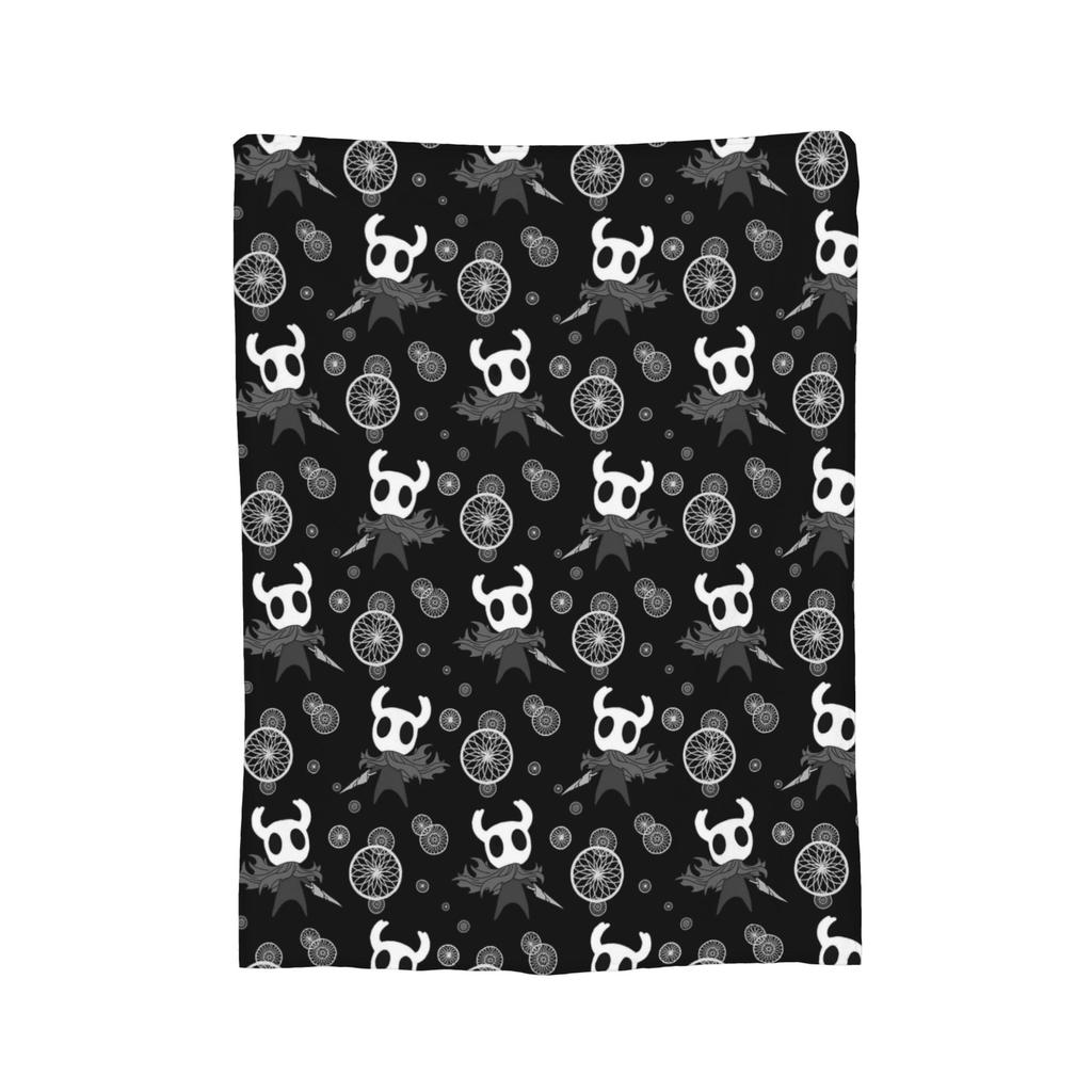 Dark Ghost Cartoon Game Flannel Throw Blankets Hollows Knights Blanket For Bedding Travel Lightweight Thin Quilt,