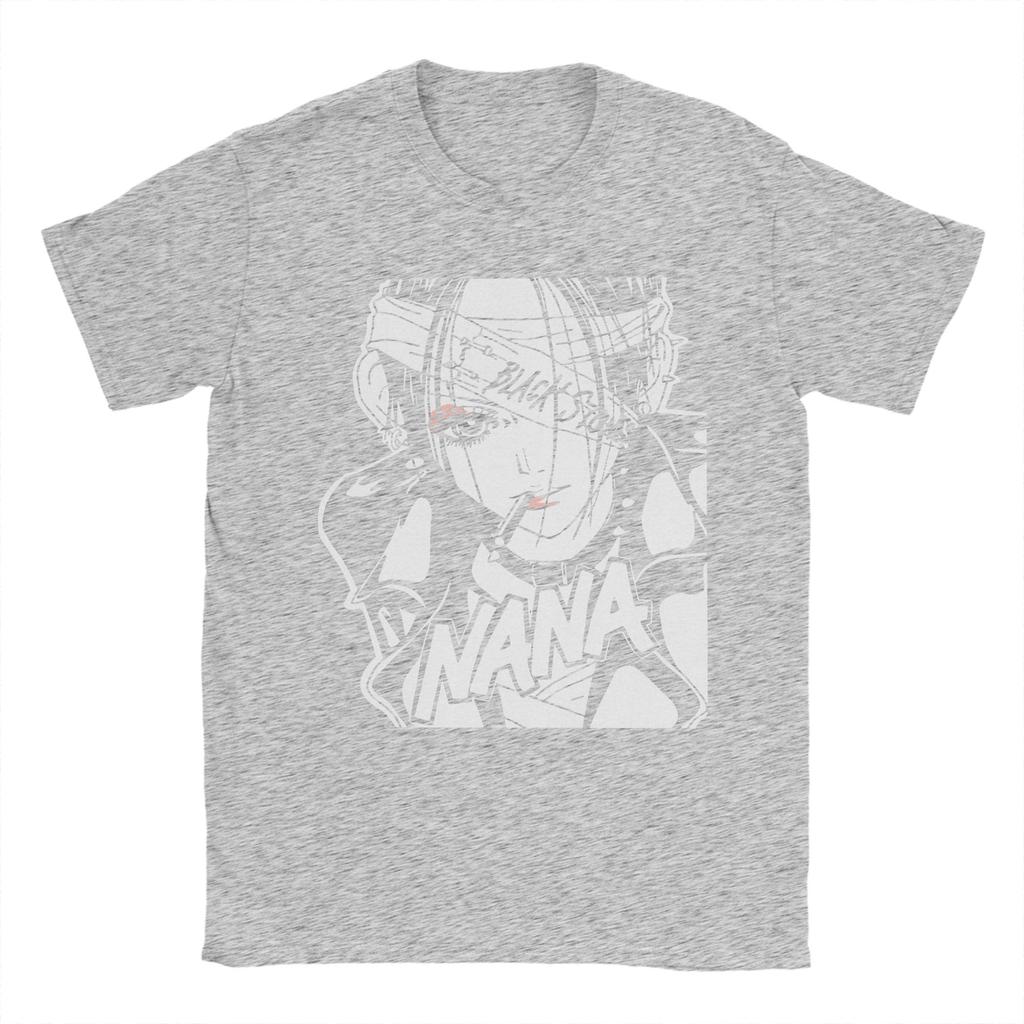 Men Women's Manga Nana Osaki T Shirt Streetwear Harajuku 100% Cotton Clothing Humorous Short Sleeve Tee Shirt Gift T-Shirt