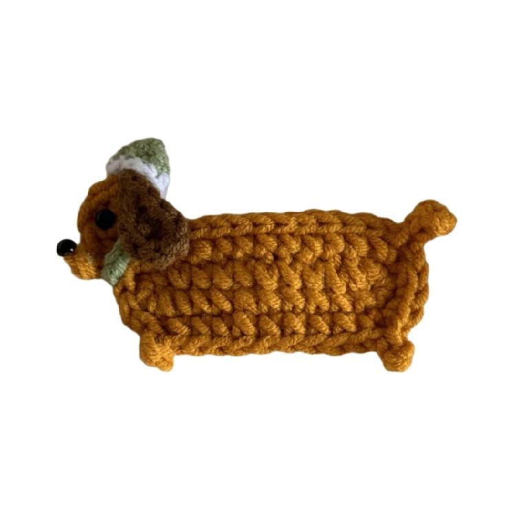 1PC Eye Catching Crochet Yarn Hair Clip for Kids and Adults Fun and Cartoon Pet Cats Designs for Kids and Adults