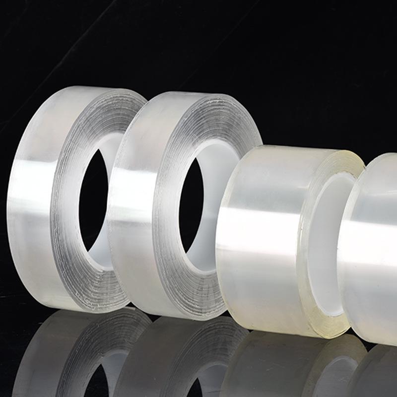 Ultratenké průhledné nano lepidlo: Opakovaně použitelné, oboustranné, silné lepidlo