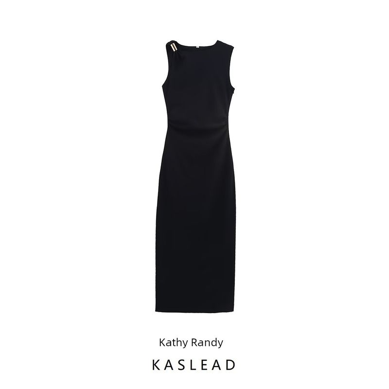 Kaslead New Arrival Women's Clothing Fashion Style Fashion Silm Asymmetric Dress 3391376 800