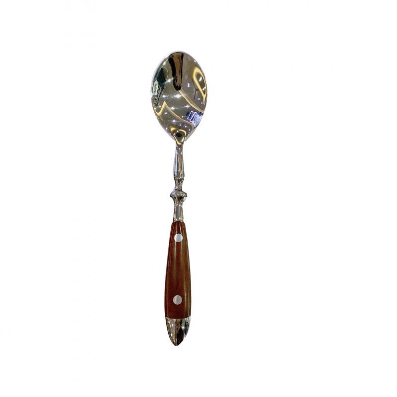 Stainless Steel Western Tableware Set, Two Nails, Knife, Fork and Spoon, Wooden Handle, Knife, Fork and Spoon, Stainless Steel Knife