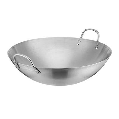 Yi Pan 50cm Thickened Stainless Steel Wok with Double Handles
