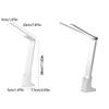 Multi Angle Adjustable Book Reading Light USB Charging Touch Control LED Desk Lamp Eye Protection Stepless Dimming Bedside Lamp