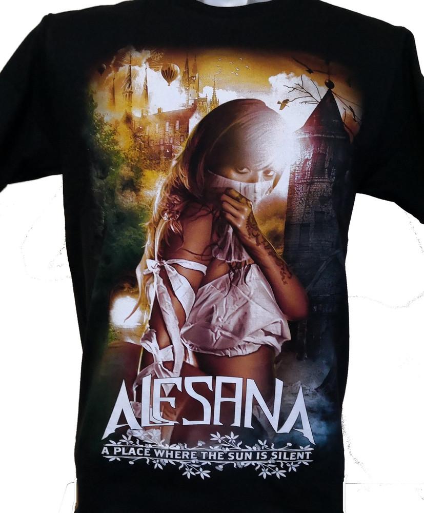 alesana a place where the sun is silent Black t-shirt Unisex All Sizes BO727 Unisex T-Shirt XXL