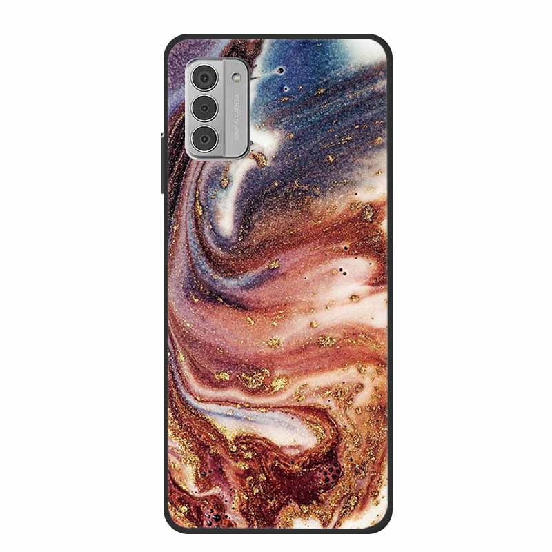 For Nokia G42 5G Case C300 Marble TPU Soft Silicone Phone Cases for Nokia C300 G42 Cover for NokiaG42 5G Protective Cute Bumper