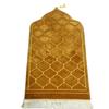 Soft Prayer Mat Thick Sponge Easy To Carry with Tassel Embossed Prayer Mat for Multiple Scenes