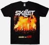 Skillet Rise Concert Tour Black T-Shirt Size S M L 2345XL Unisex T-Shirt