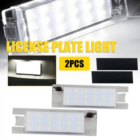 

2PCS LED License Plate Light Rear Bumper Lamp For 15-22 Jeep Renegade 68247166AA