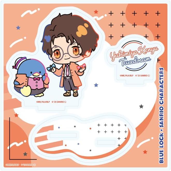 TV Anime  Blue Lock  x Sanrio Characters 04 Kenyuu Yukimiya x Tuxedosam [Collaboration Illustration] Acrylic Stand Plate