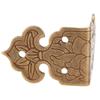 10 Sätze Winkel Kupfer Eckenschutz Bronze Messing Kasten Eckenschutz Vintage Möbel Eckenschutz Möbel