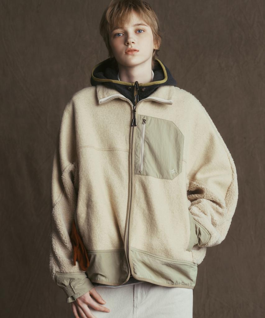 Lockheed Martin Boa Patch Full Zip-Up (Ivory)