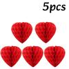 1-15 Stück Liebe Wabenball Hängende Dekoration Valentinstag Party Hängend Hochzeitsszene Layout Einkaufszentrum Hotel Wanddekor