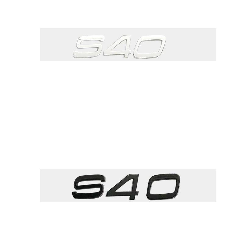 vzpgl9 Volvo Car Trunk Letter Logo Emblem 3D ABS Badge Sticker for XC40 XC60 XC90 S40 S60 S80 V40L V60L V80L AWD T4 T5 T6 T8 D3 D4 D5