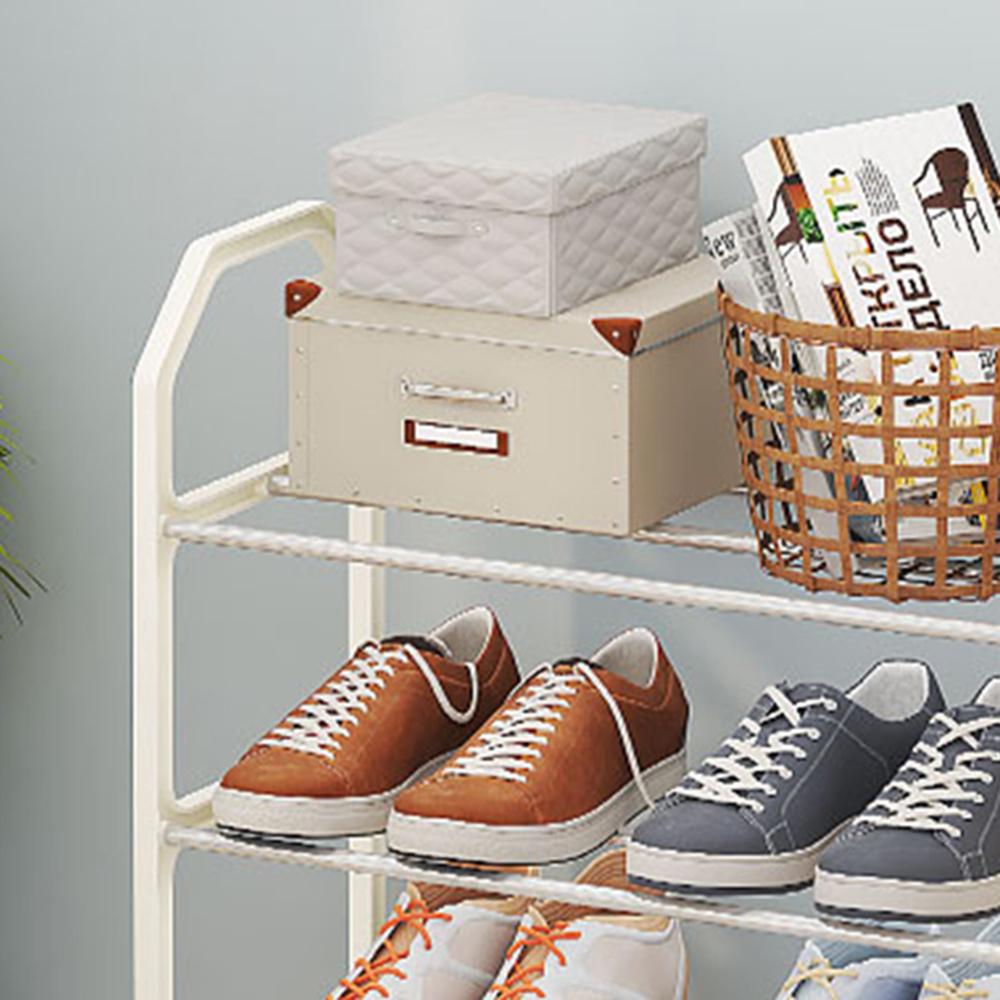 4-Layer Multifunctional Storage Shoe Rack, Easy Assembly Of Multi-Layer Shoe Rack, Suitable For Families, Dormitories, Apartment