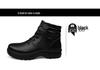 Men's Winter Martin Boots with Velvet Lining - Warm, Casual, High-Top, Round Toe, Large Sizes Available
