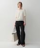 Ia Glen Boucle Knit Top (White)