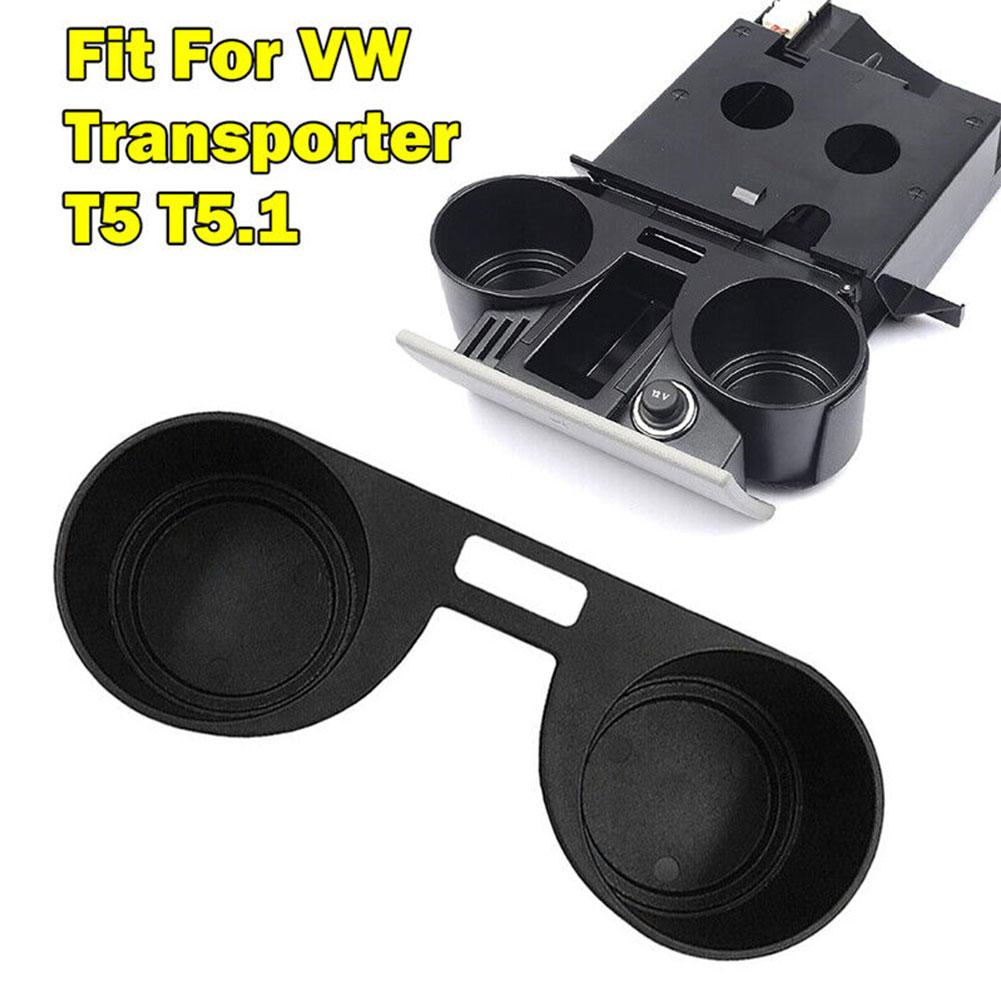 Auto Front Interior Cup Getränkehalter Einsatz für VW Transporter T5 2003-2015 für VW Transporter T5.1 2003-2015