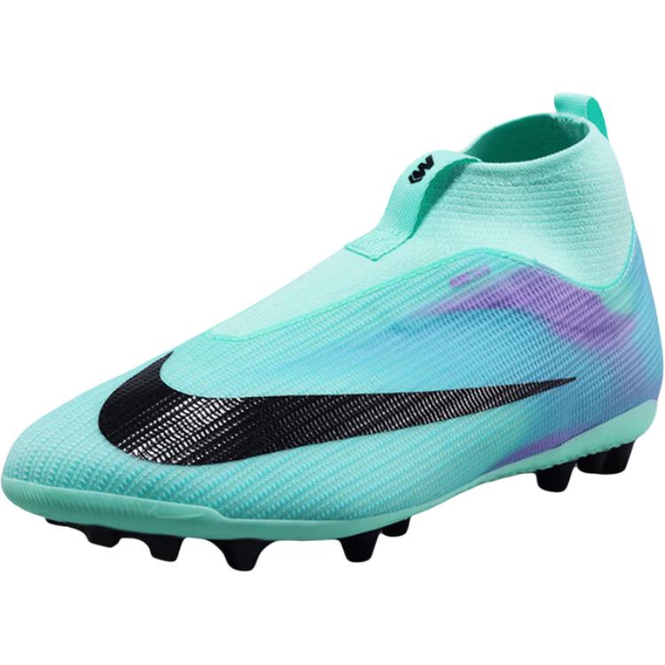 Kids' Sneakers Nike Mercurial Superfly 11 High-top Soccer Shoes Cyan Blue Purple Black Kids'