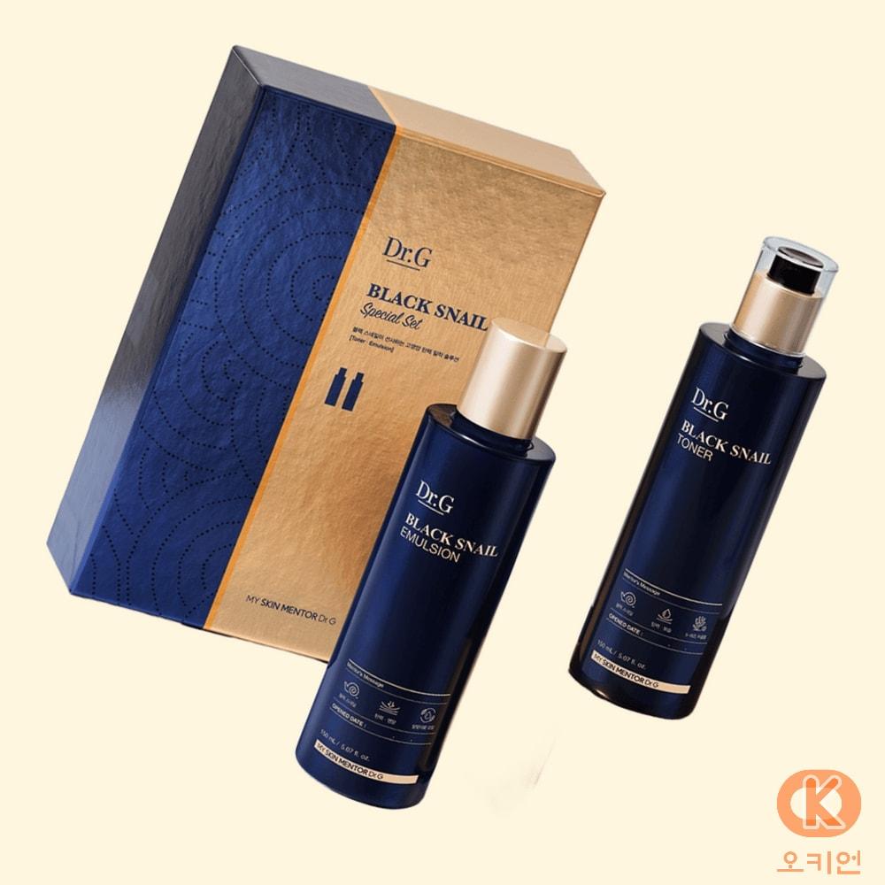 

Dr.G Toner Emulsion Набор из 2-х предметов Black Snail Basic