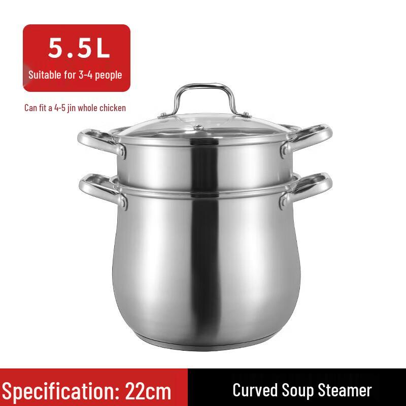 FATTBAO 304 Stainless Steel Stockpot