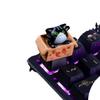 Cute Cat Resin Keycaps Personalized Cross Switch Compatible for Mechanical Keyboard DIY Replacement Accessories