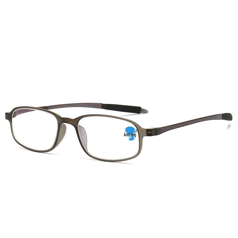 

Складные очки для чтения TR90 с защитой от синего света и чехлами для модных пользователей среднего и пожилого возраста 200