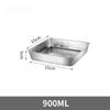 Square Cake Pan, 304 Stainless Steel Baking Pan for Lasagna Brownies, Bakeware for Oven Cooking, Bread Pie Mold
