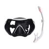 New large-frame silicone snorkeling mask, diving goggles, full dry snorkel, snorkeling set for men and women