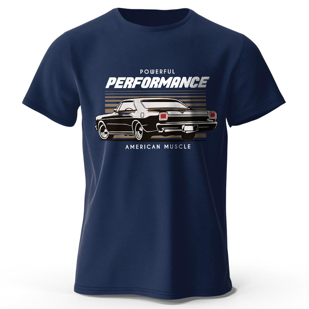 

Custom Car Club Patch Printed Unisex Men Women TShirt Tees Tops 100 Cotton Embossed Logo Graphic Gearhead Outfit S
