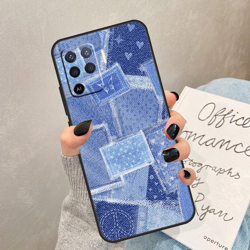 

Blue Tie Dye Groovy Shroom Case For Oppo A40 A60 A80 A78 A38 A18 A98 A58 A96 A76 A16 A94 A74 A54 A15 A17 A57 A77 A5 Pro OPPO A57 5G