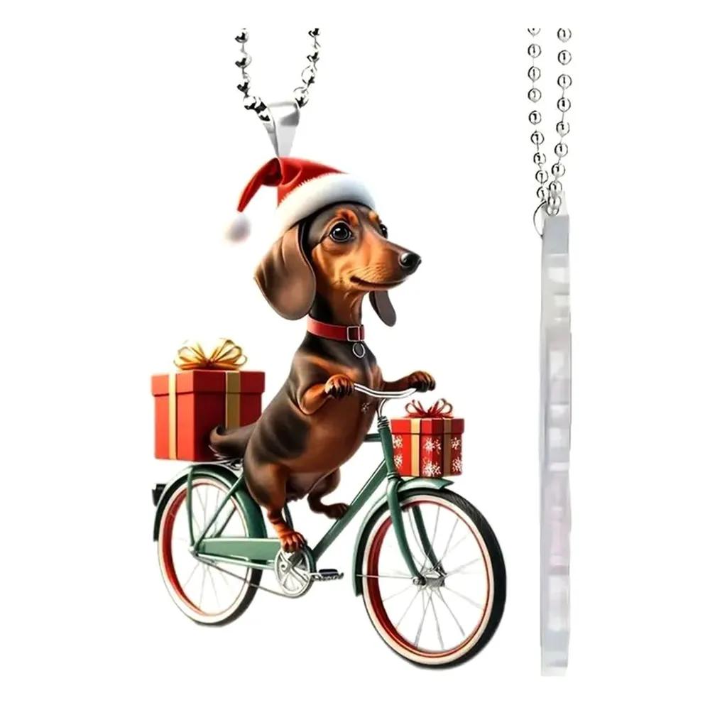 

Set of Christmas Tree Decorations Fairytale Character Pendant 1 pc Acrylic 8 cm/3.15 inches with Ball Chain for Indoor Outdoor