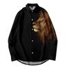 Fall Digital Printing New Fashion Casual Long Sleeve Shirt