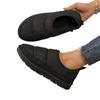 Sapatos Femininos Tassman Slip-On de Algodão Confortáveis Planos Antiderrapantes Botas Casuais