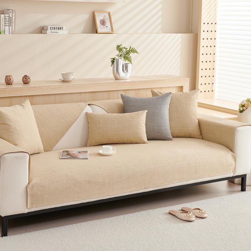Sofa Cushion, Simple And Modern Seat Cushion, New Winter Sofa Cover, Non-Slip Sofa Cover Cloth Towel, Universal  In All Seasons