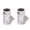 2PCS PTFE Tube Connector Replacement for Bambu Lab A1 Mini 3D Printer X Axes Motor Ceramic Ring Self Lubricating Feed