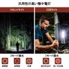 LUTW Powerful LED for Disaster Preparedness and Military Use Reinforced Strongest USB Rechargeable Handheld COB Work IPX45 5 Dimmable Fluorescent
