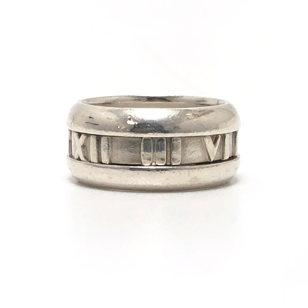 TIFFANY&Co. Atlas 2003 Wide Accessory Jewelry Ring SV925 Silver