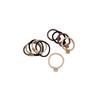 High Elasticity Hair Tie: Versatile Rubber Band Scrunchie for Women & Girls 2025