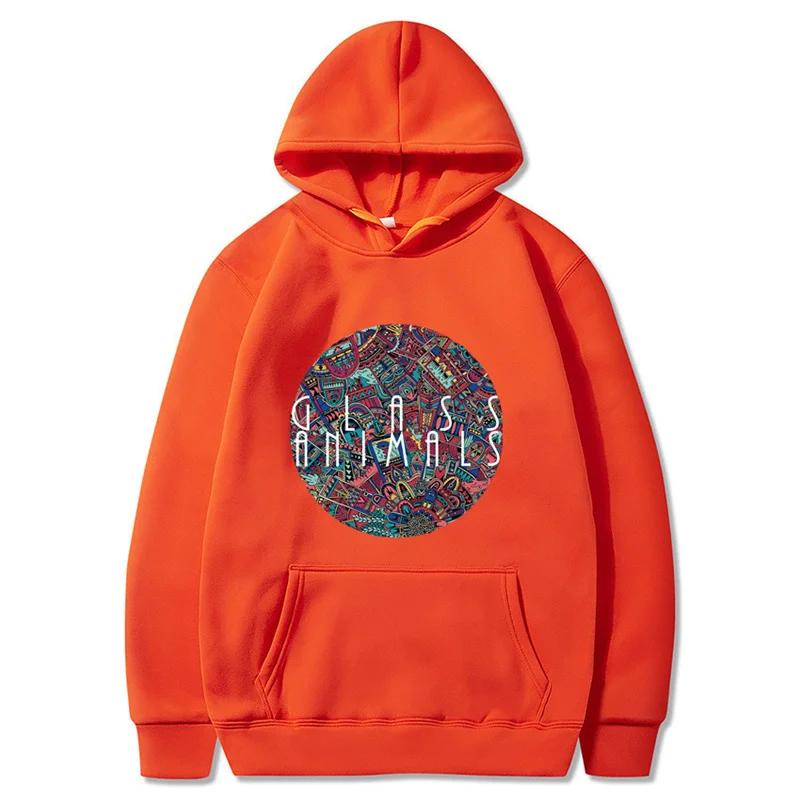 Autumn and WinterHoodies Glass Animal Fashion Men and Women Harajuku Street Long Sleeve Hoodies Sports Warm Top