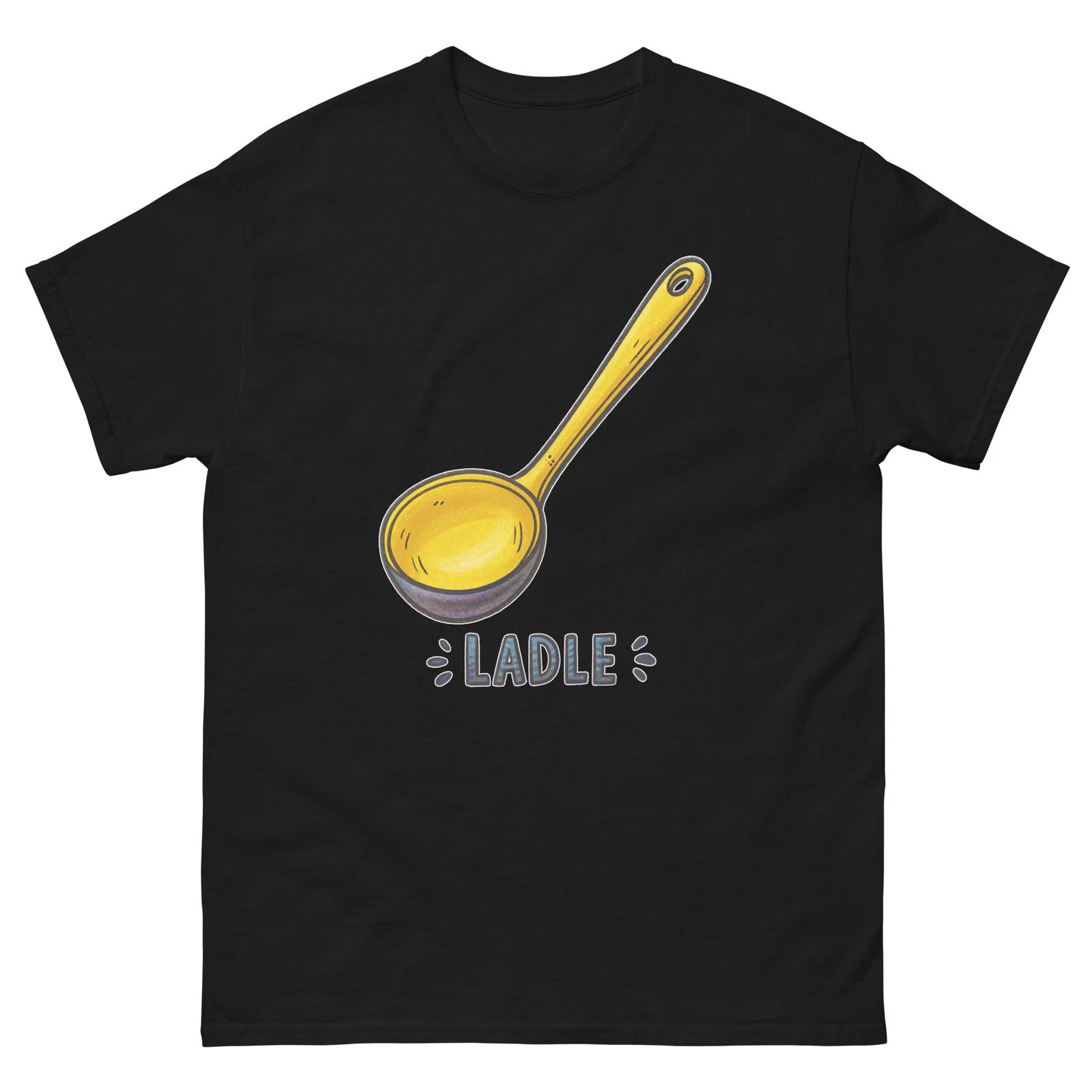 Ladle Kitchen Home Cooking Culinary Utensil T-Shirt 3XL