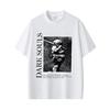 Dark Souls "Siegmeyer" Citazione Ritratto Grafica Lavaggio Vintage Oversize Streetwear Soulslike Gioco Fan Merch T-Shirt Top per Appassionati di Gaming