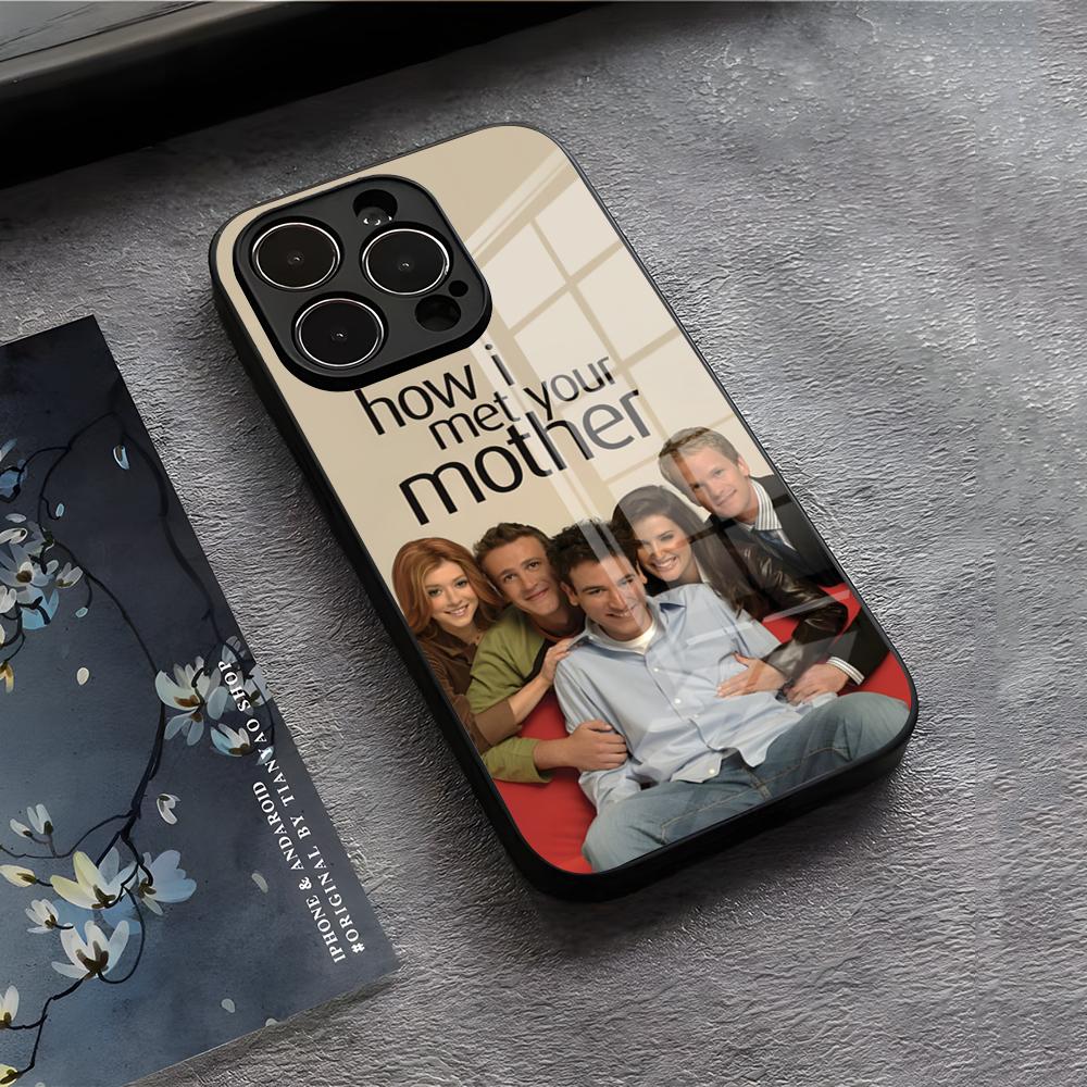 How I Met Your Mother Himym Handyhülle Für IPhone 17 Air 16 E Pro Max 15 14 13 Mini 12 Pro 11 Max Plus Schwarzes Glas Cover