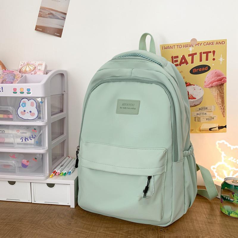 Student Japanese Capacity Backpack Girl Simple Versatile